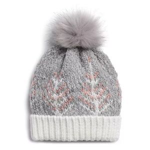 Lauren Conrad Knit Tree Pom Pom Beanie